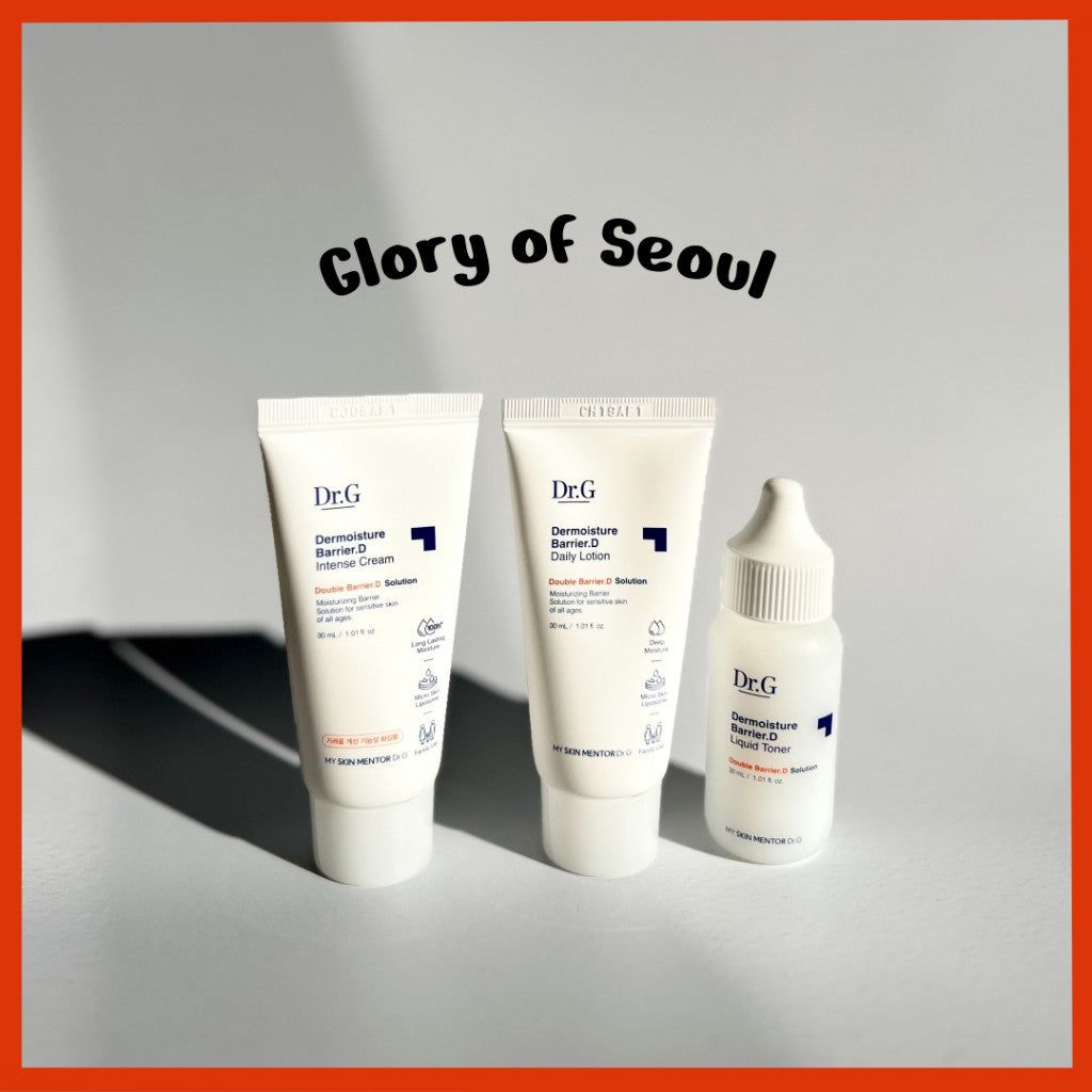 [MINI] Dr.G Dermoisture Barrier D (Intense Cream / Daily Lotion / Liquid Toner)