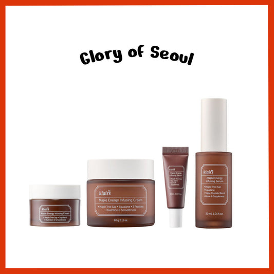 DEAR.CLAIRS Maple Energy Infusing Cream 60g / Serum 30ml / Mini Cream 15g / Mini Serum 10ml
