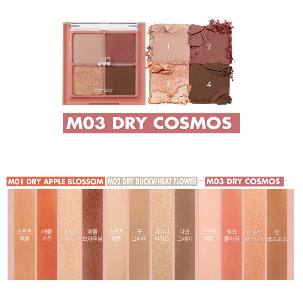 ROM&ND Better Than Eyes Palette 7g