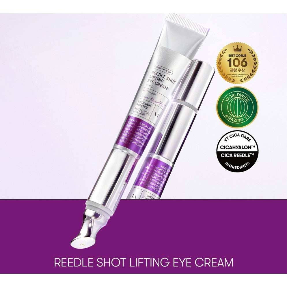 VT Reedle Shot Lifting Eye Cream Original Product / Refill 15ml