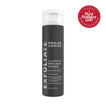 Paula's Choice Skin Perfecting 2% BHA Liquid Salicylic Acid Exfoliant, Gentle Facial Exfoliator for Blackheads, Large Pores, Wrinkles & Fine Lines 30ml / 118ml / 236ml