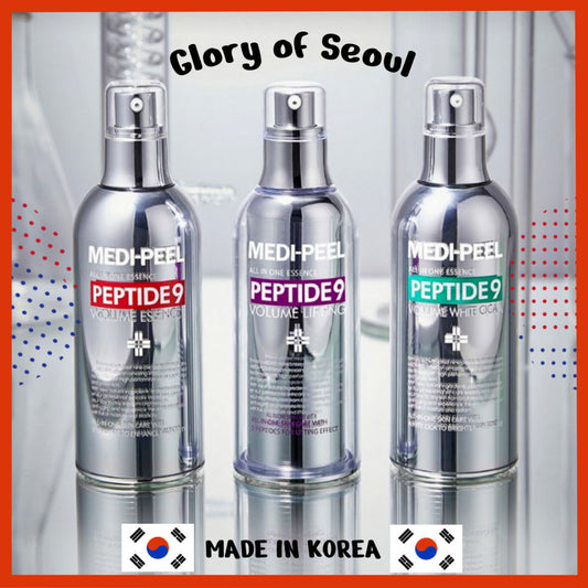 MEDIPEEL Peptide 9 Volume Essence 100ml (3 Types) │ Red / Violet / Green
