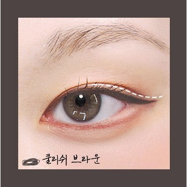 Tooq waterproof slim eyeliner 10colors