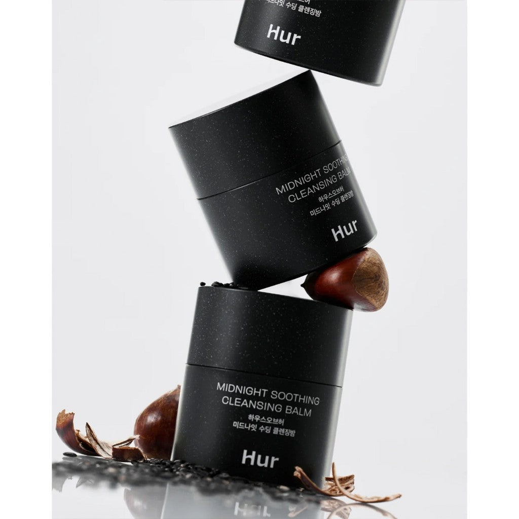 [House of HUR] Purifying Cleansing Balm (Pink) / Midnight Soothing Cleansing Balm (Black), 50mL