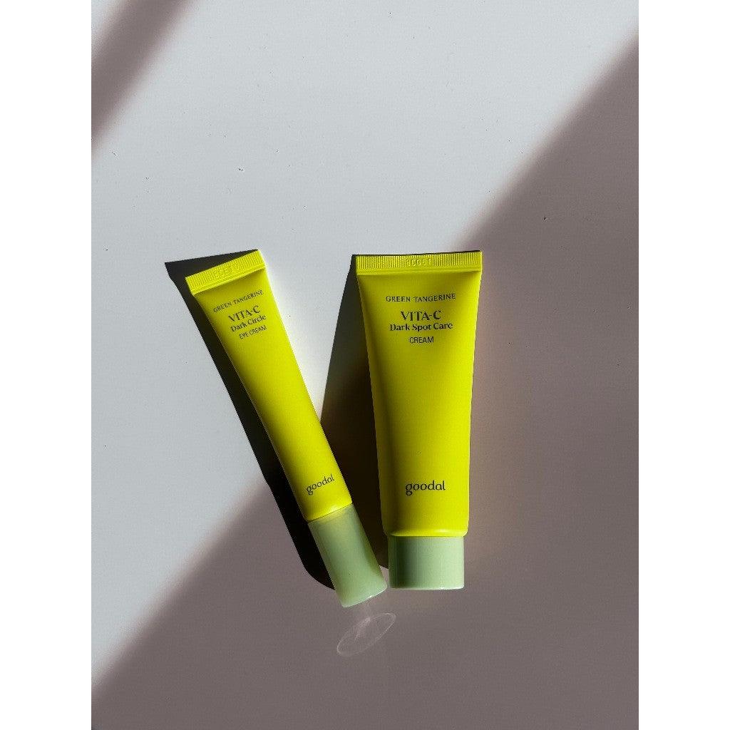 Goodal Green Tangerine Vita C Dark Circle Eye Cream 15ml /Dark Spot Cream Mini 40ml