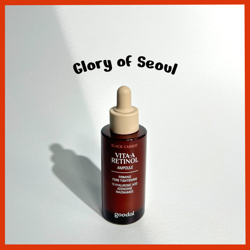 GOODAL Black carrot Vita A Retinol Elastic Ampoule 30 ml / Retinol Face Serum with Vitamin A / Anti Aging Face Serum