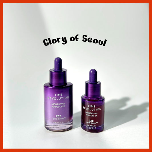 [MISSHA] MINI Time Revolution Night Repair Purple Ampoule 5X 30ml/15ml