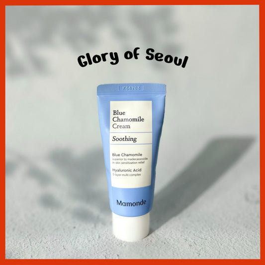 [Mamonde] mini Blue Chamomile Cream for Troubled Skin 30ml