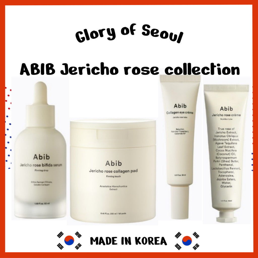 Abib Jericho Rose Collection | Serum / Eye Cream / Skin Pad / Cream