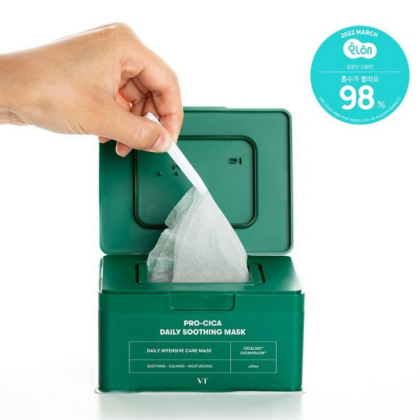 VT Daily Soothing Mask (5 Types) │ Pro Cica / Vital / Collagen / Reti-A / Cica Exosome