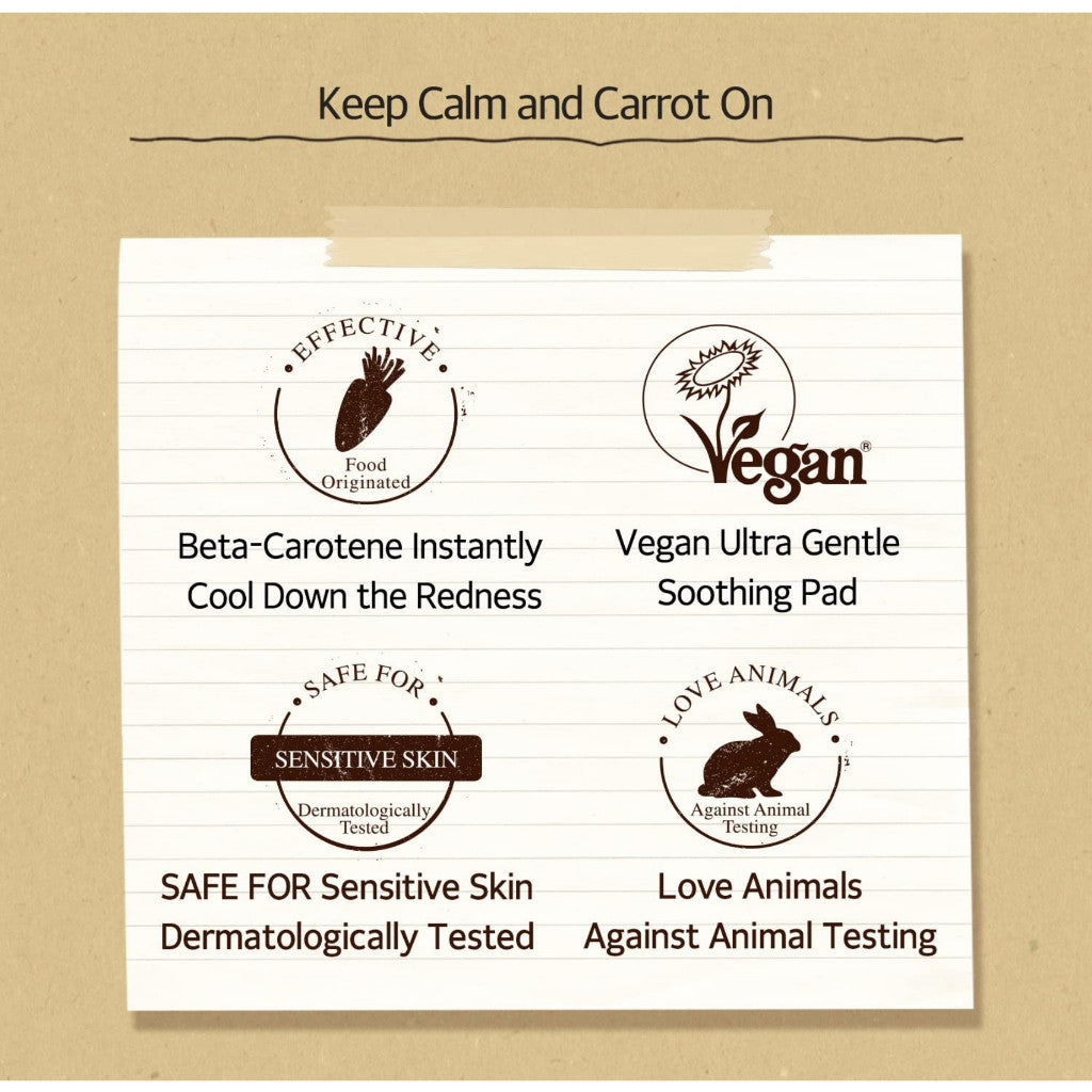 [TRIAL] SKINFOOD Carrot Carotene Calming Water Pad 10 Sheets