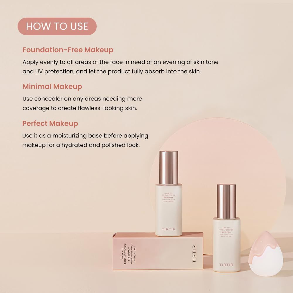 TIRTIR Mask Fit Tone Up Essence 30ml