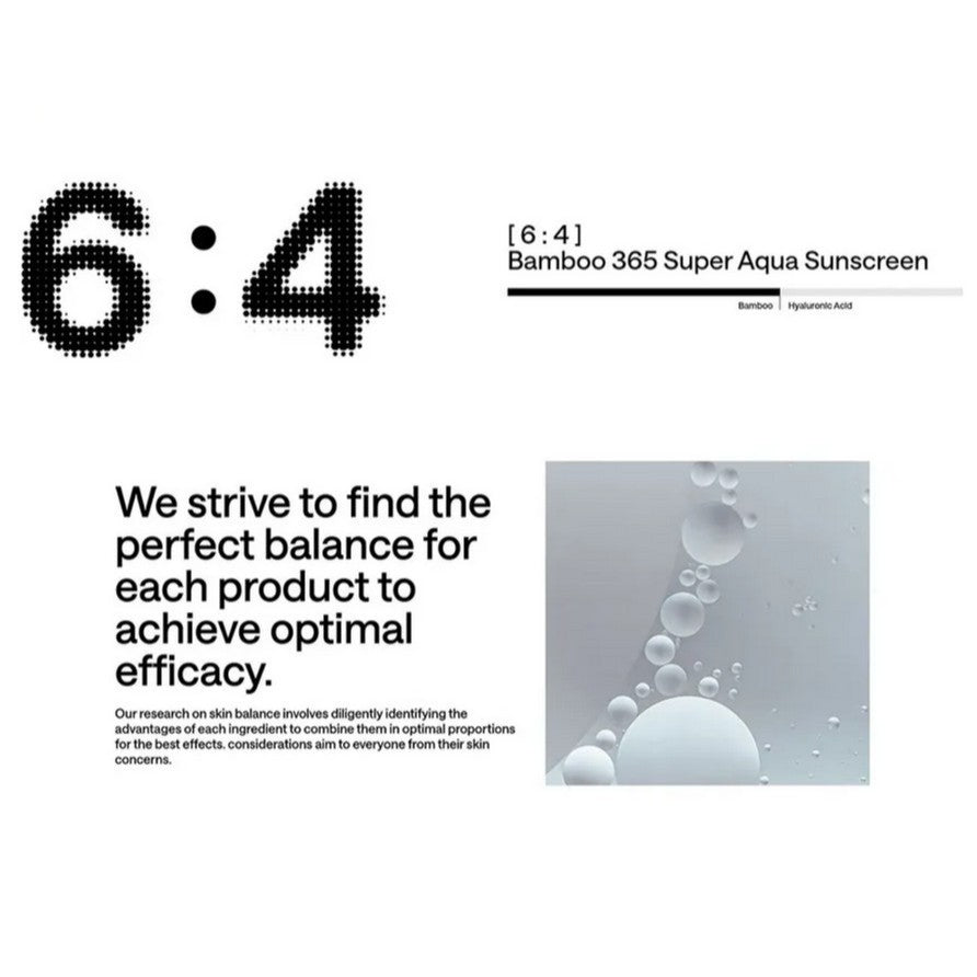 B:Lab Bamboo 365 Super Aqua Sunscreen, 50mL | SPF 50+ PA++++