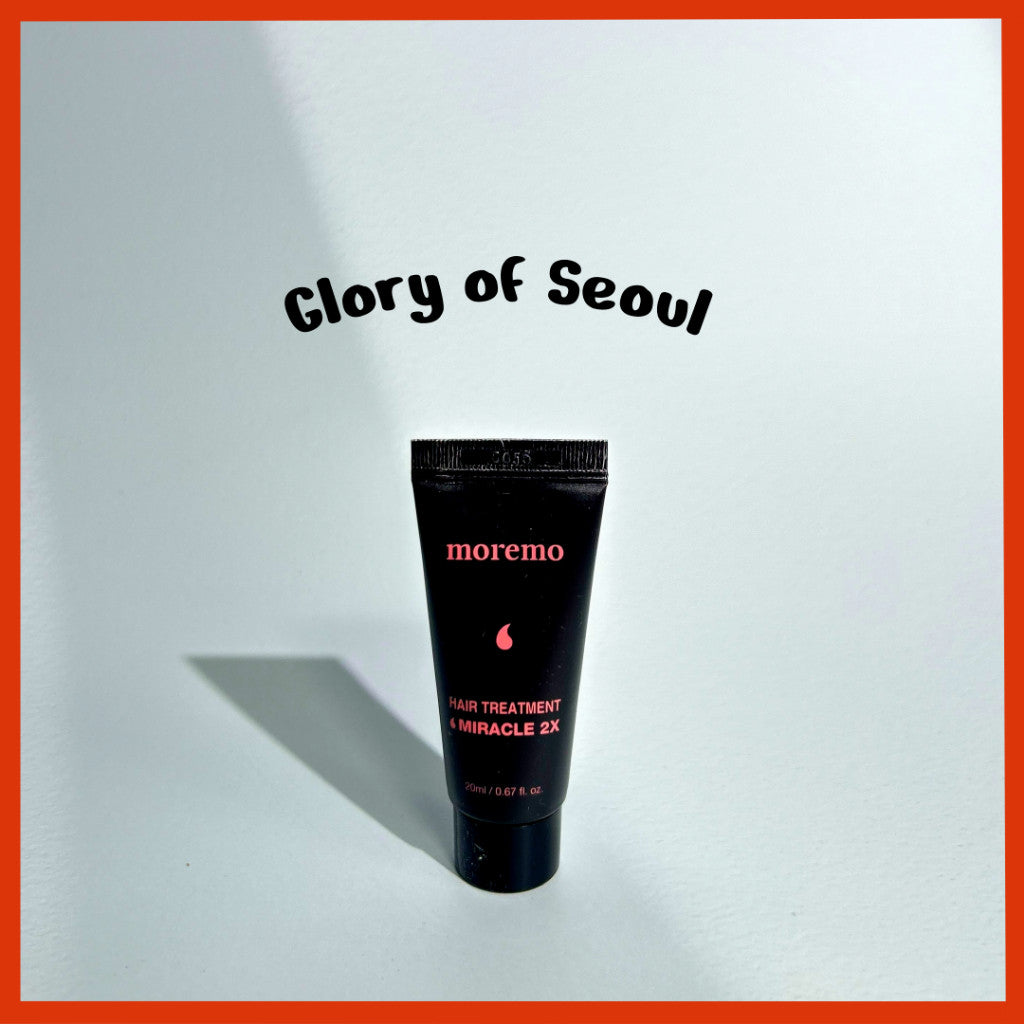 [MINI] MOREMO Hair Treatment Miracle 2X: Extremely Damaged Hair Pack 20ml : One Minute miracle hair treatment