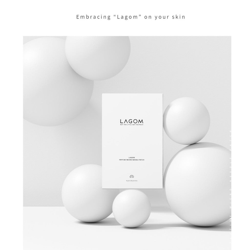 LAGOM Peptide Microneedle Patch 4 pairs(8 patches)