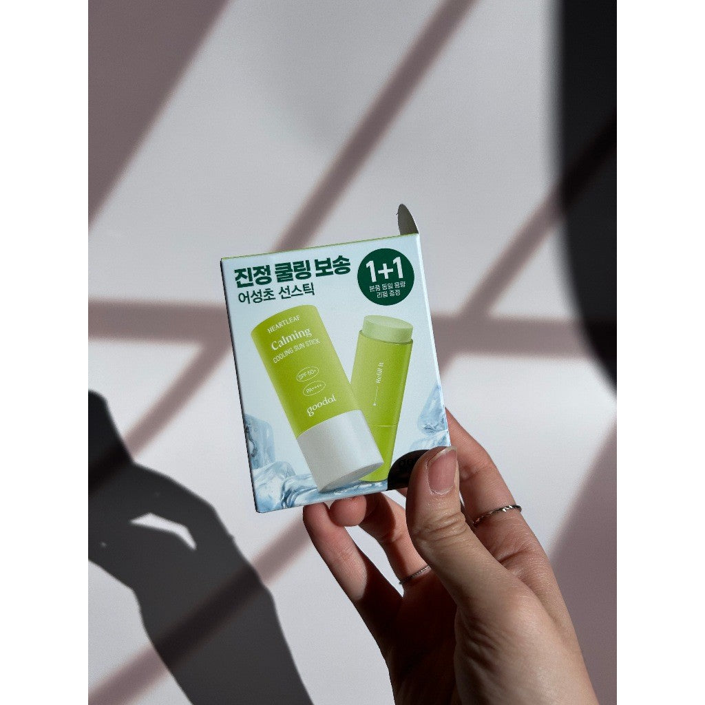 GOODAL Clear Houttuynia cordata Soothing Cooling Sun Stick 19g / 2 options