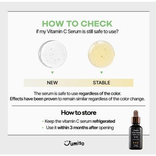 [Jumiso] All Day Pure C 5.5 Glow Serum 30ml | Aronia Fruit Extract | Pure Vitamin C (L-Ascorbic Acid) with Alpha-Arbutin&Ascorbyl Glucoside
