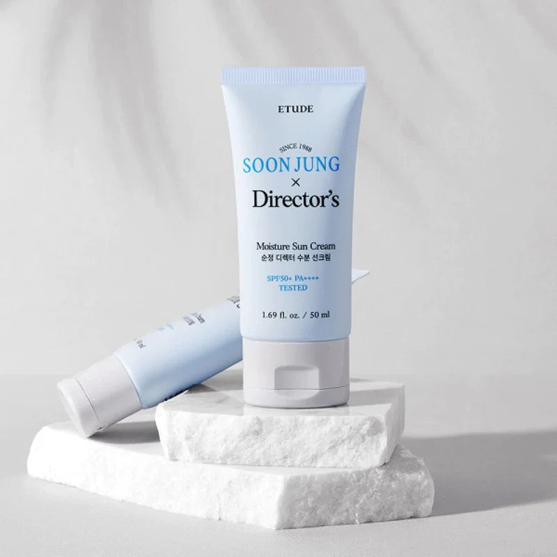 ETUDE Soon Jung Director's Moisture Sun Cream SPF50+ PA++++ 50ml / 20ml