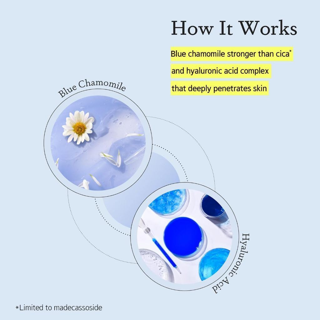 [Mamonde] mini Blue Chamomile Cream for Troubled Skin 30ml