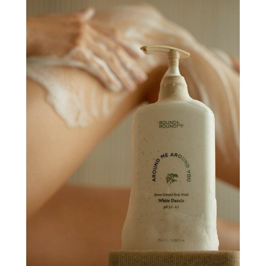 Round Around FOREST SCENTED Body Wash (white dazzle) 400ml
