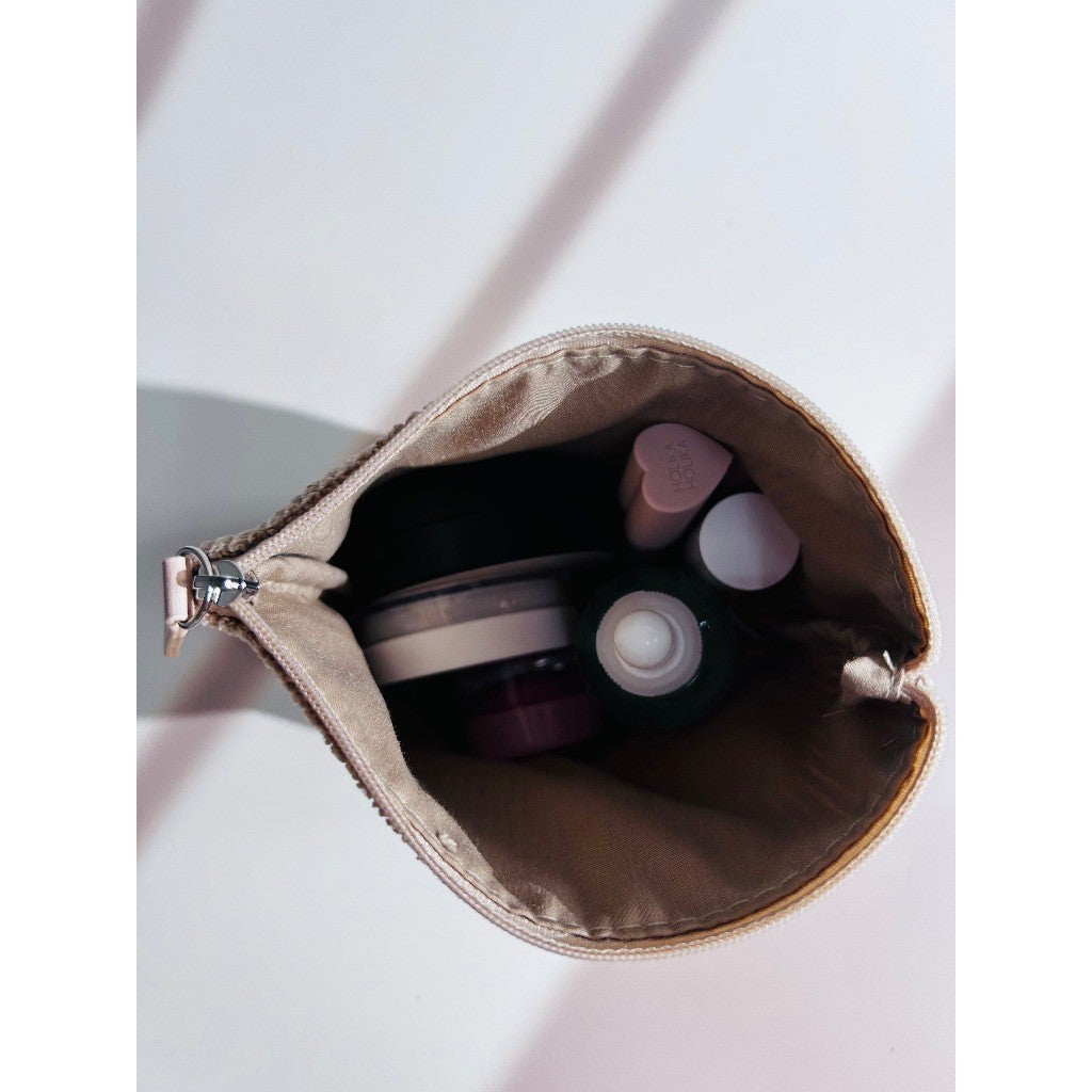 CLIO Corduroy Make up Pouch