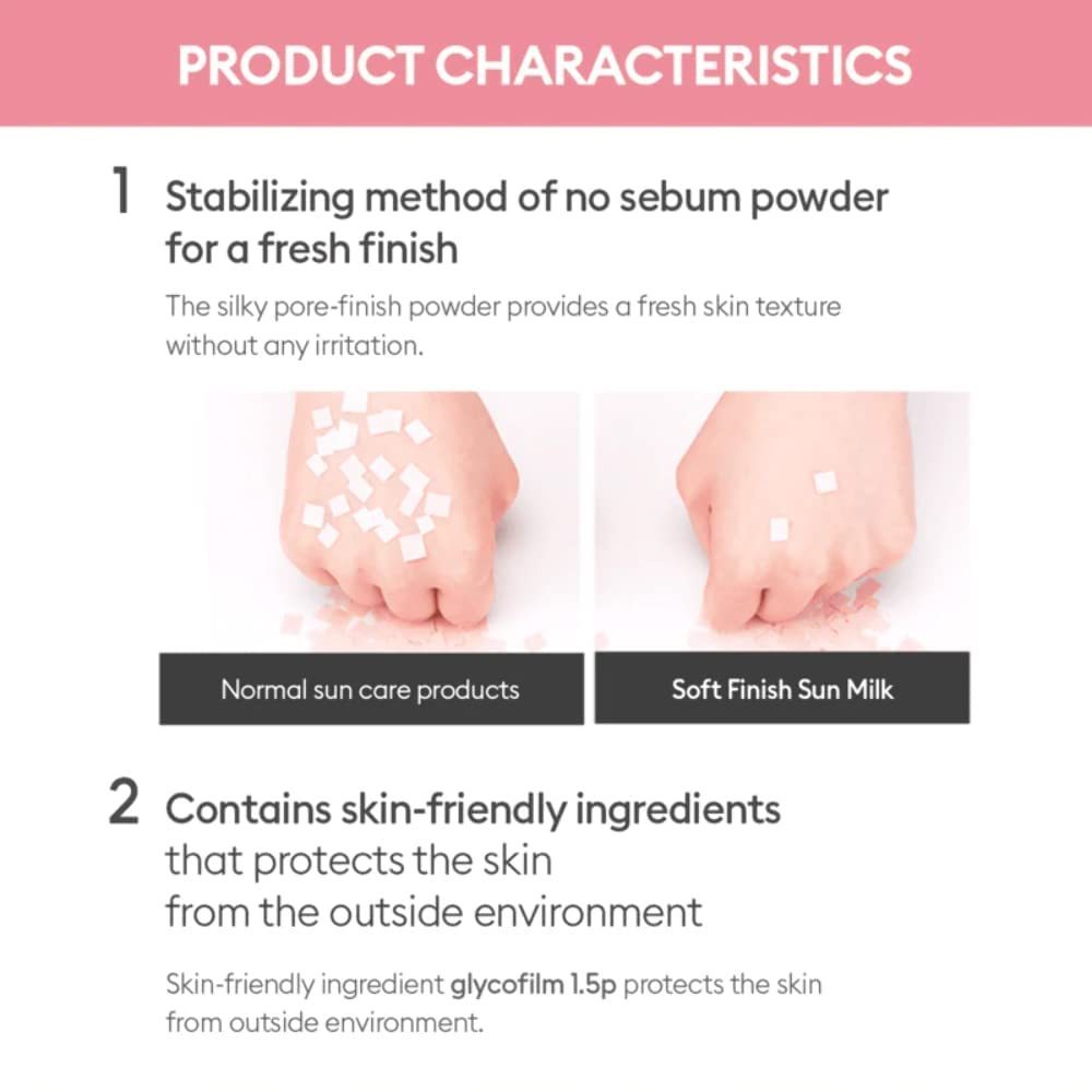 MISSHA All Around Safe Block Essence Sun Milk/Finish Sun Milk/Waterproof Sun Milk 70ml