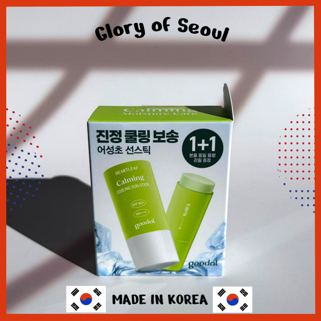 GOODAL Clear Houttuynia cordata Soothing Cooling Sun Stick 19g / 2 options