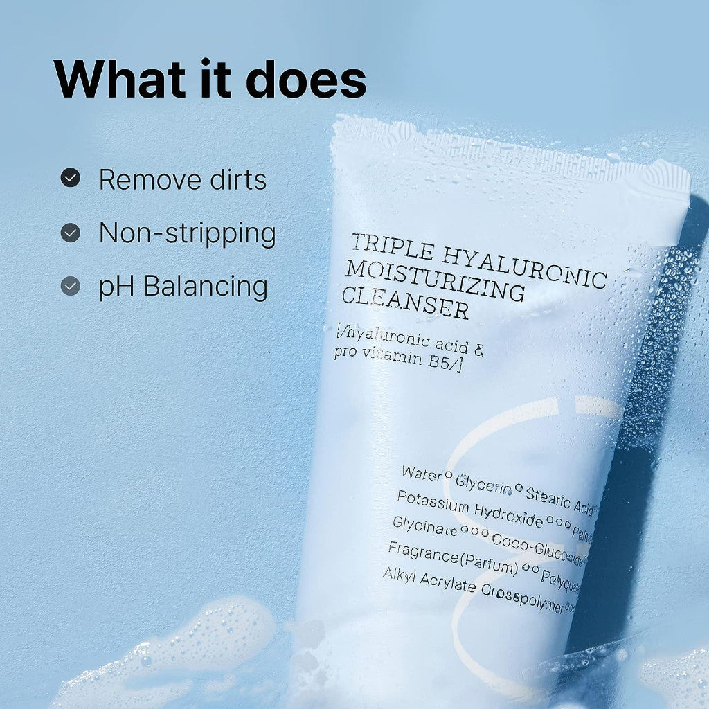 COSRX Hydrium Limpiador Hidratante Triple Hialurónico 150ml