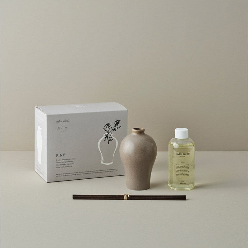 [Taylor scents X KwangJuYo] Meiping Diffuser 200mL (Scent of orchid / pine)