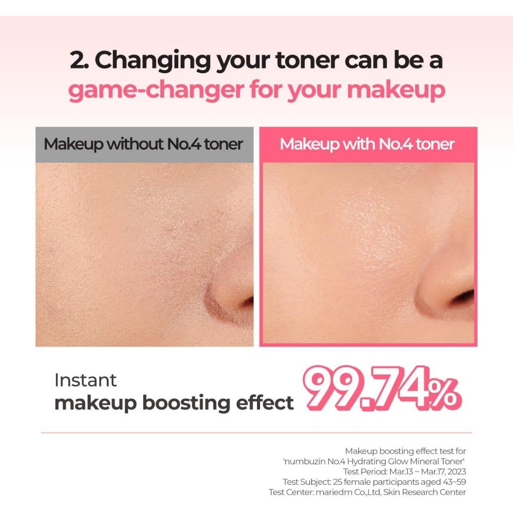 [MINI] Numbuzin No.4 Hydrating Glow Mineral Toner 50ml