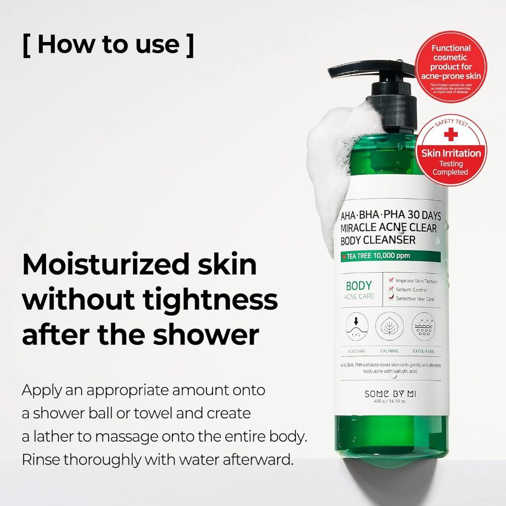 Some By Mi AHA BHA PHA 30 Days Miracle Acne Clear Body Cleanser 400g