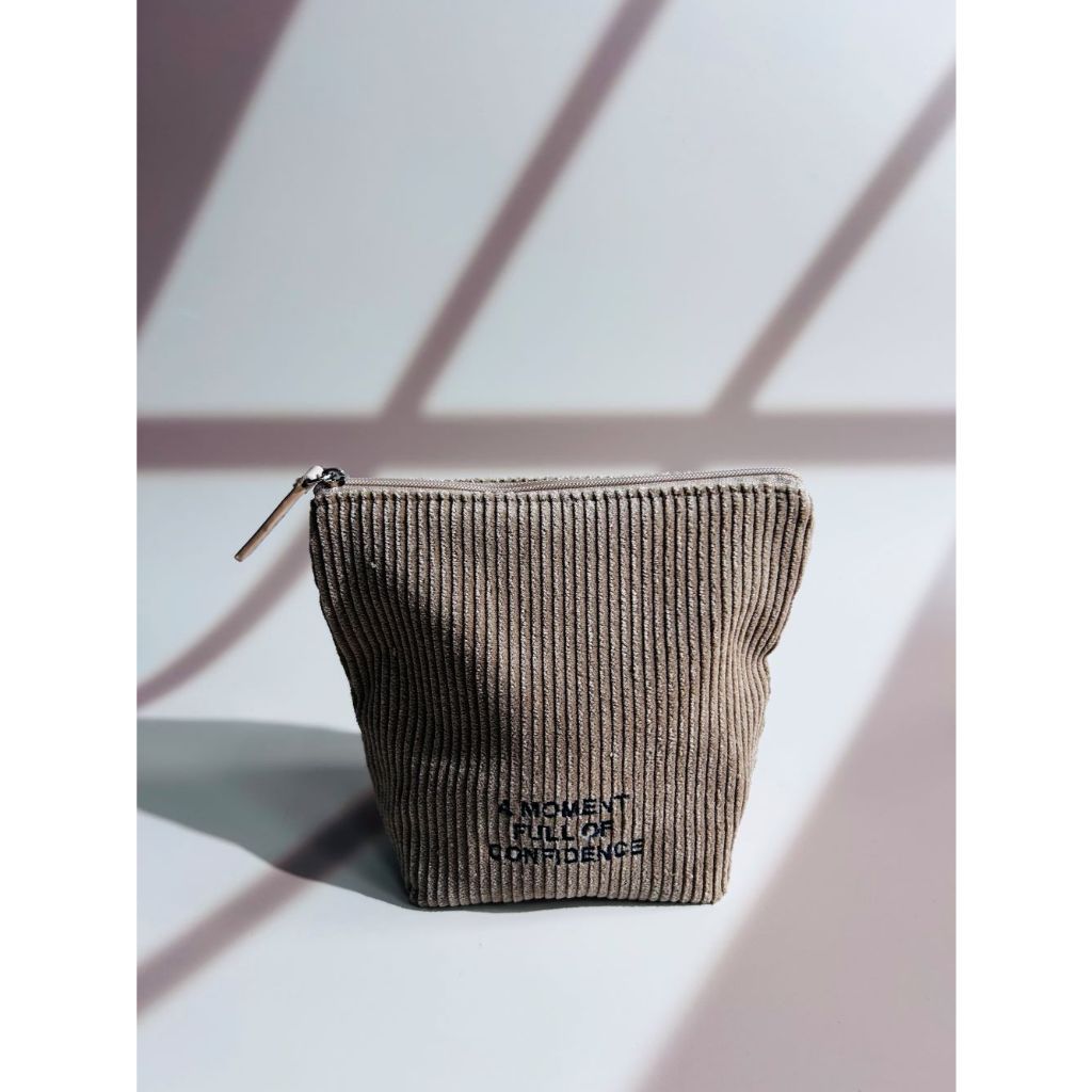 CLIO Corduroy Make up Pouch