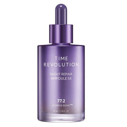 [MISSHA] Time Revolution Night Repair Purple Ampoule 5X 50ml , 70ml