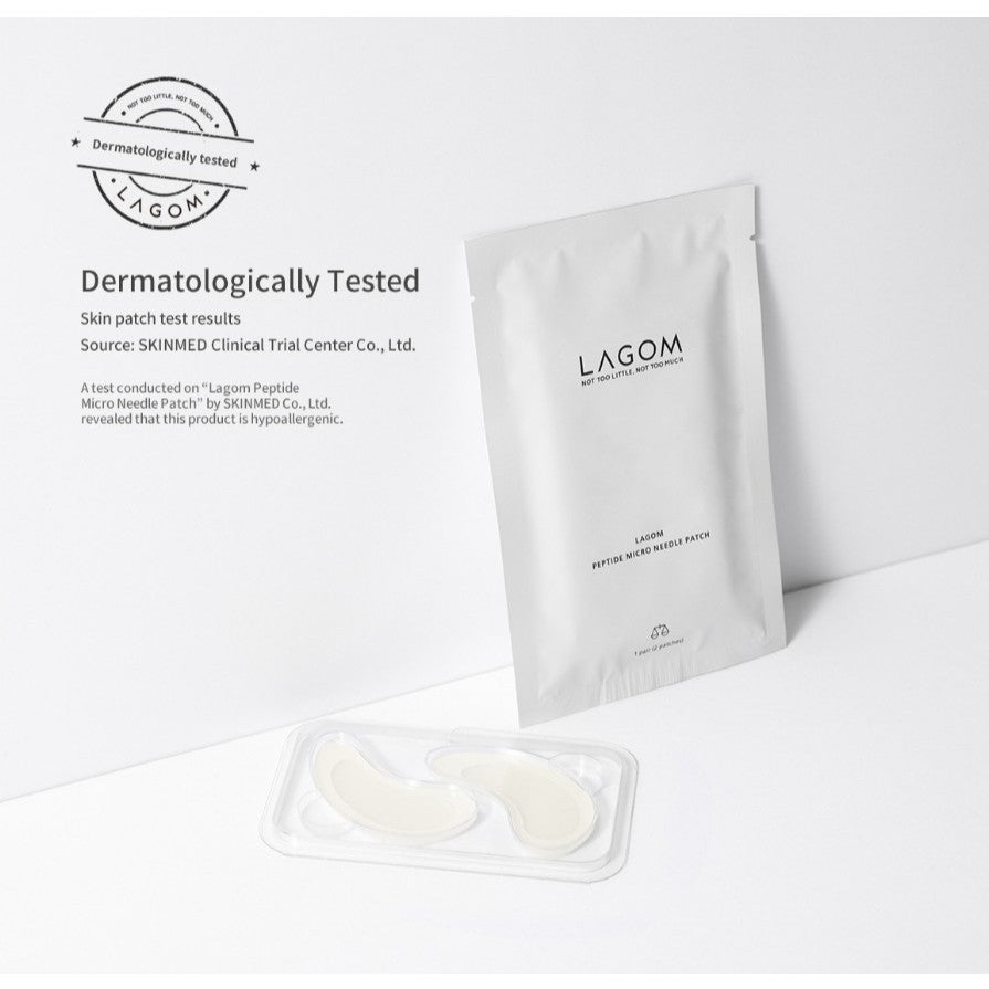 LAGOM Peptide Microneedle Patch 4 pairs(8 patches)