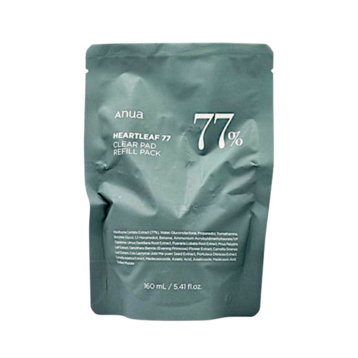 [REFILL] ANUA Heartleaf 77 Clear Pad 70 Pads 160ml