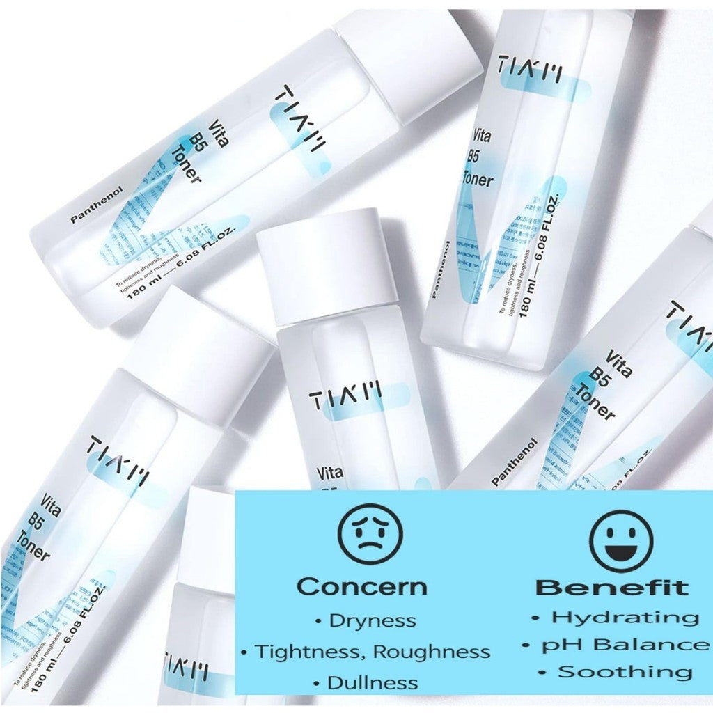 TIAM Vita B5 Toner, Deep Hydrating Toner 180mL
