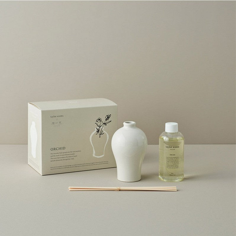 [Taylor scents X KwangJuYo] Meiping Diffuser 200mL (Scent of orchid / pine)