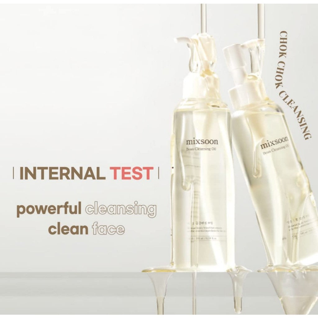 mixsoon Bean Cleansing Oil 195ml / Centella Cleansing Foam 150ml