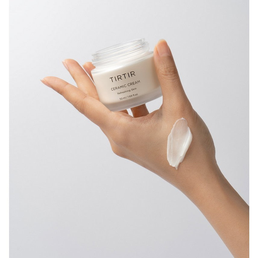 [TIRTIR] Ceramic Cream, (50mL / 100mL) Refreshing Skin, Moisturizing