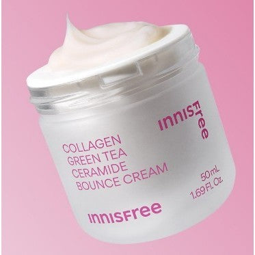 [MINI] Innisfree Collagen Green Tea Ceramide Bounce Cream