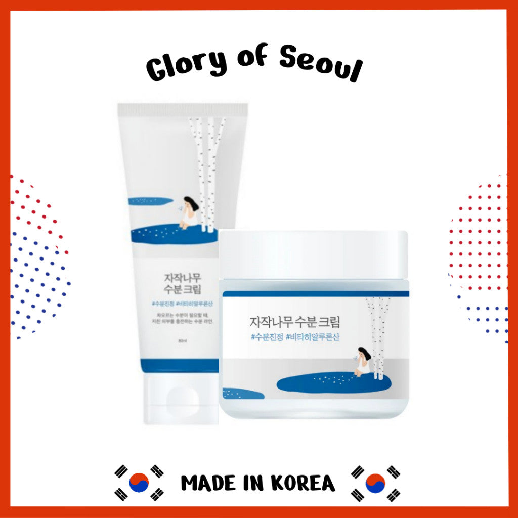 ROUND LAB Birch Juice Moisturizing Cream 80ml 2Type