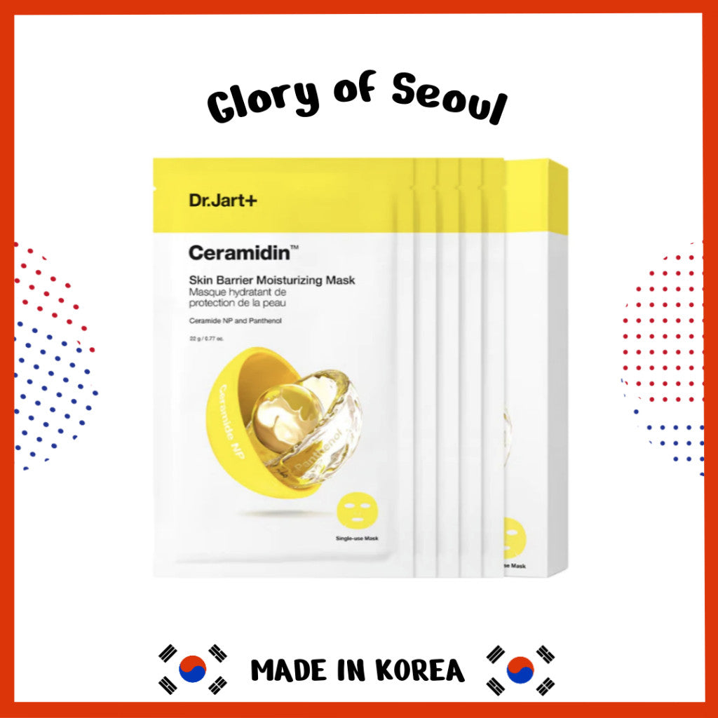 Dr.Jart+ Ceramidin™ Skin Barrier Moisturizing Mask 22g*5ea