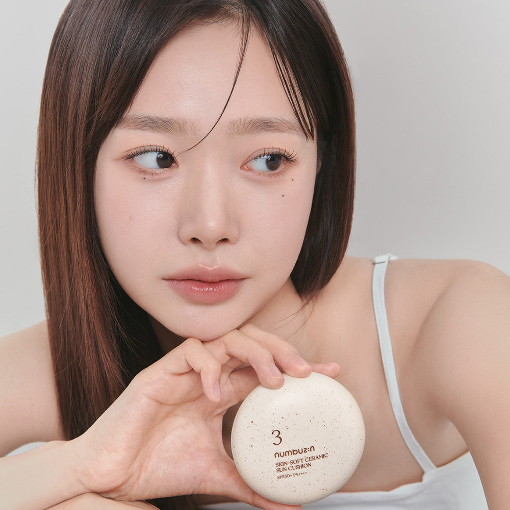 Numbuzin No. 3 Skin-Soft Ceramic Sun Cushion SPF50+ PA++++