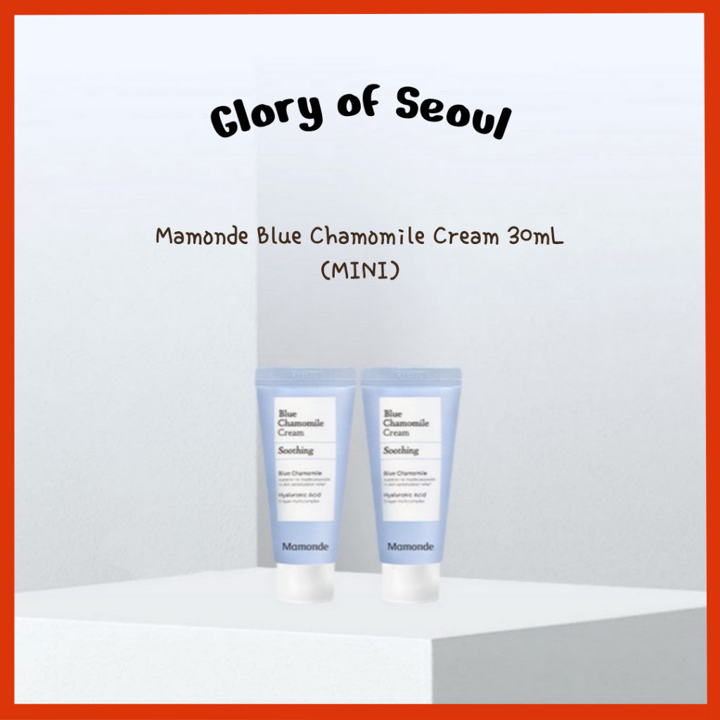 [MINI] Mamonde Blue Chamomile Cream for Troubled Skin 30ml (1ea) | Travel size