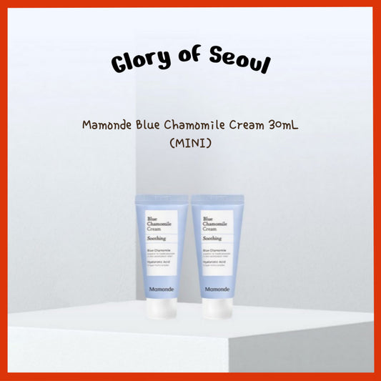 [MINI] Mamonde Blue Chamomile Cream for Troubled Skin 30ml (1ea) | Travel size