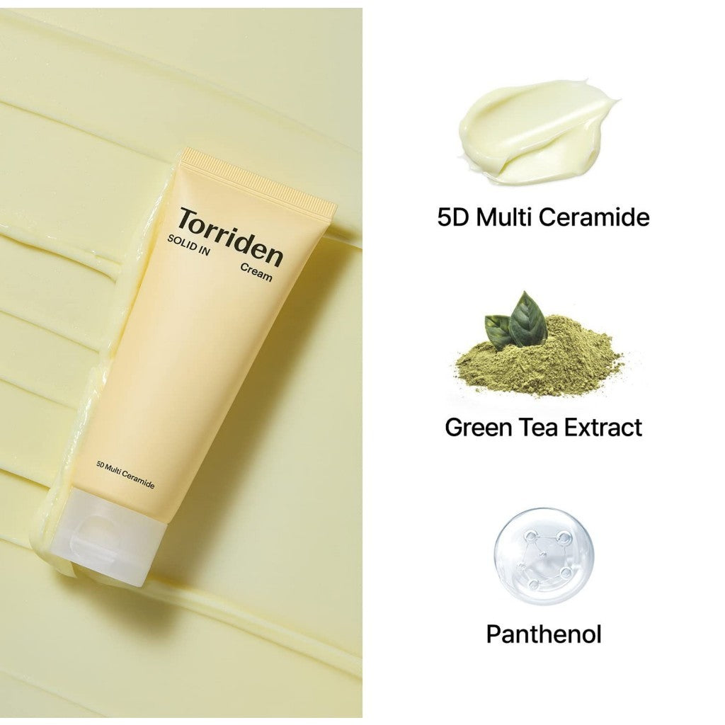 [Torriden] SOLID-IN Ceramide Cream 2.4 fl oz / 70mL | Ceramide Moisturizer