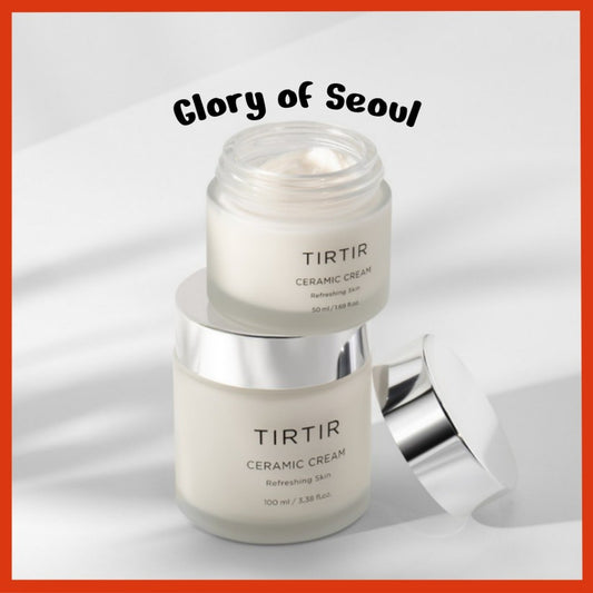 [TIRTIR] Ceramic Cream, (50mL / 100mL) Refreshing Skin, Moisturizing