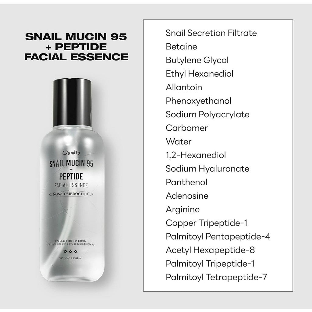 [Jumiso] Snail Mucin 95% + Peptide Essence  140ml / 10ml
