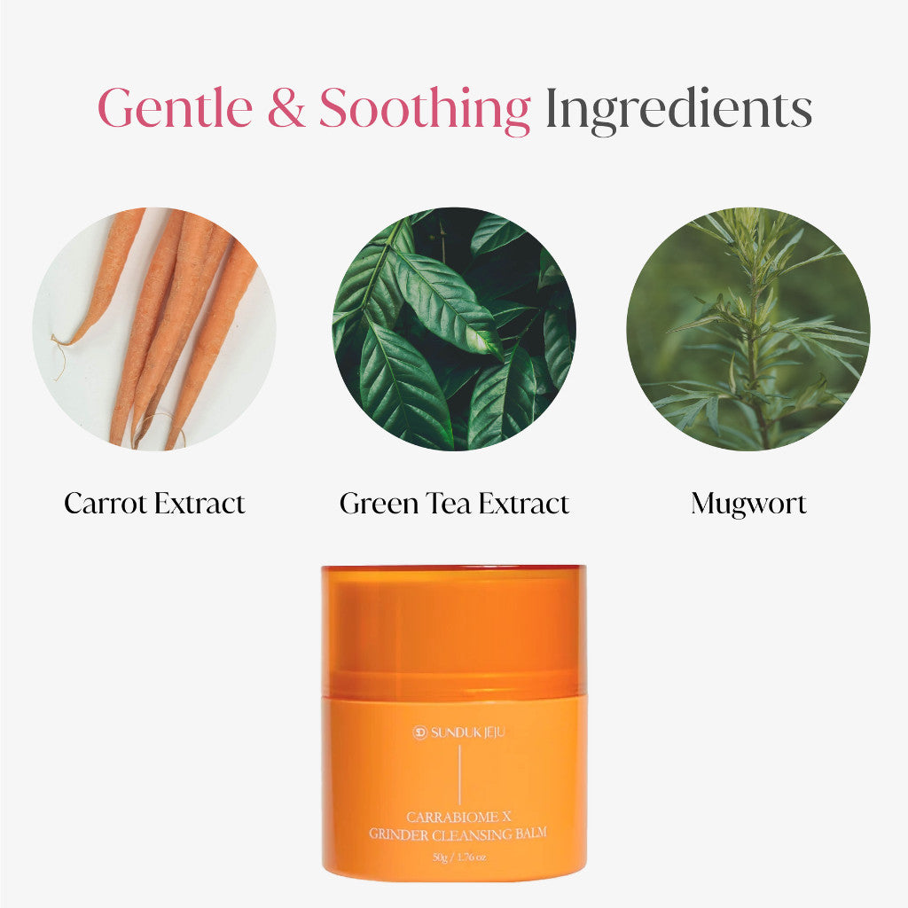 SUNDUK Jeju Carrabione X Grinder Cleansing Balm