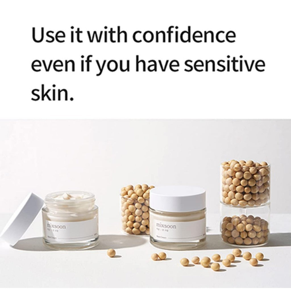 mixsoon Bean Cream (4 Options) │ 50ml(Jar) / 65ml (Tube) / 25ml (Tube) / Mini Cream 15ml